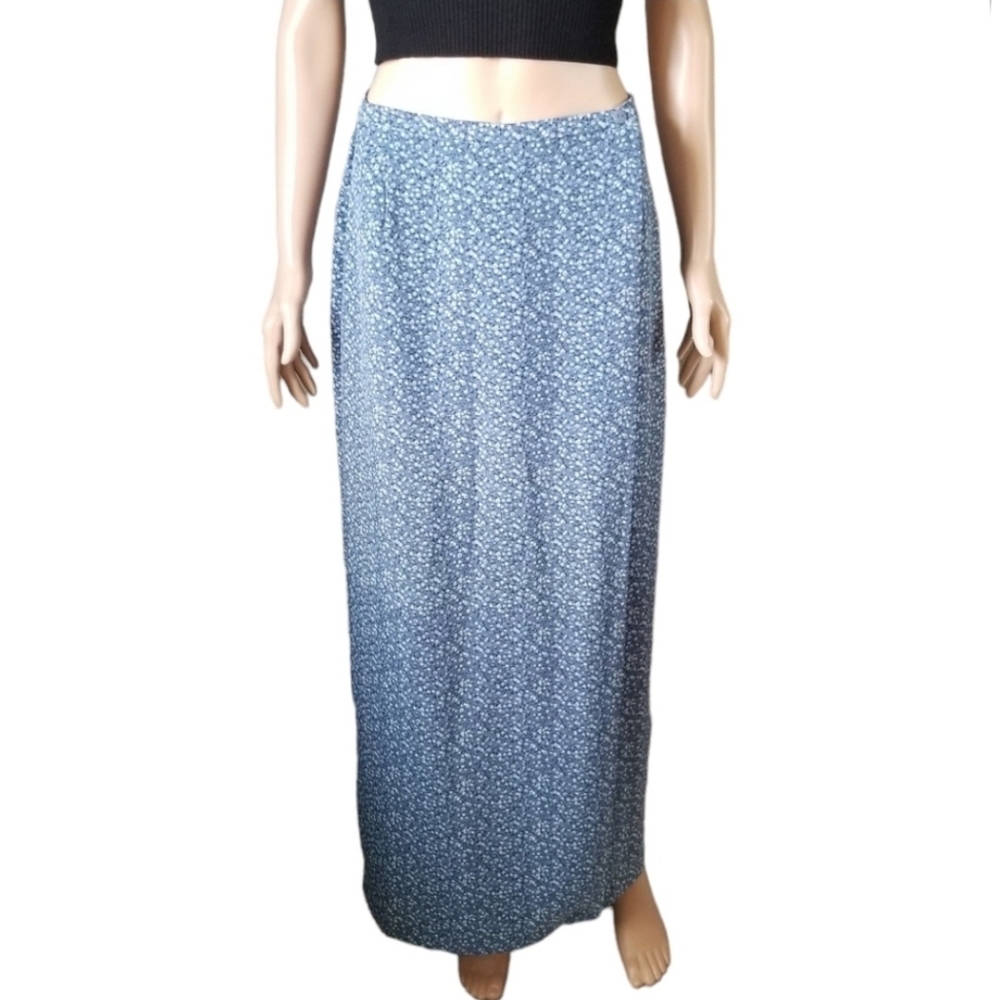 Vintage Smart Set Floral Wrap Skirt